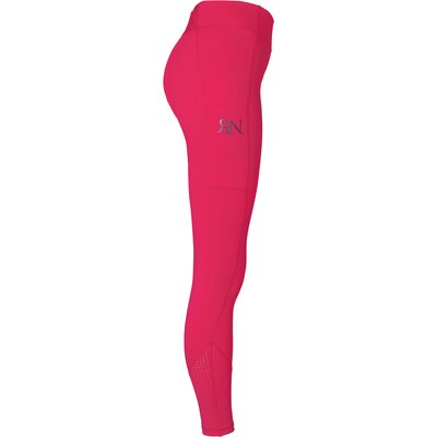 RIDE now Grip-Halbbesatz-Reitleggings mit Mesh – Ansicht 4