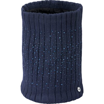 RIDE now Neckwarmer mit Glitzersteinen navy | Einheitsgröße