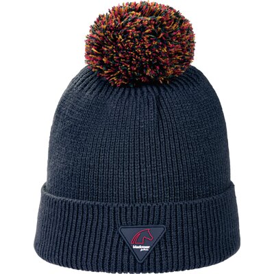 black forest Strickmütze mit Logopatch navy | Einheitsgröße