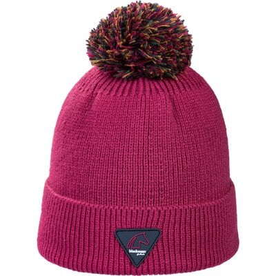 black forest Strickmütze mit Logopatch orchid | Einheitsgröße