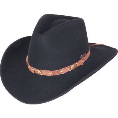 SCIPPIS Westernhut Bandit schwarz | L (59 cm)