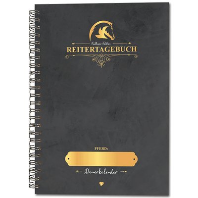Reitertagebuch - Exklusiv Edition Dauerkalender 