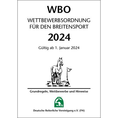 Wettbewerbsordnung für den Breitensport 2024, FNverlag 