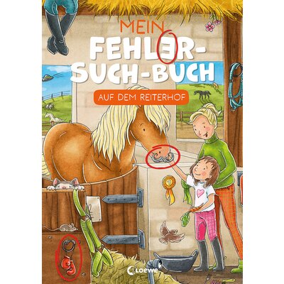 Loewe Mein Fehler-Such-Buch - Auf dem Reiterhof 