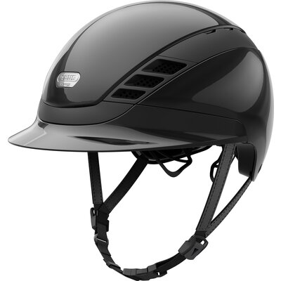 ABUS PIKEUR Reithelm AirLuxe Pure Short Visor, für Kinder und Erwachsene 