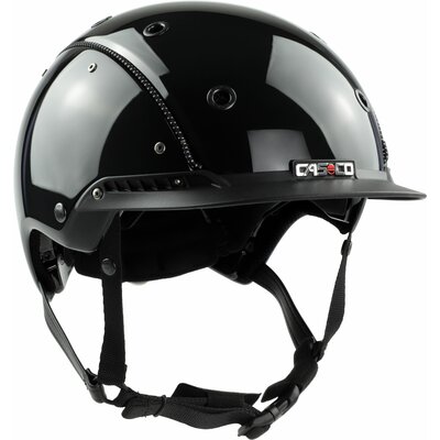 CASCO Reithelm Champ-3 Plus schwarz/glanz | L (58-62)