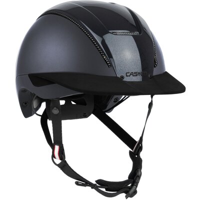 CASCO Reithelm Duell dunkelgrau | M (55-57)