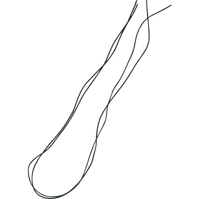 Cavallo Schnürsenkel, elastisch schwarz | 40-50 cm