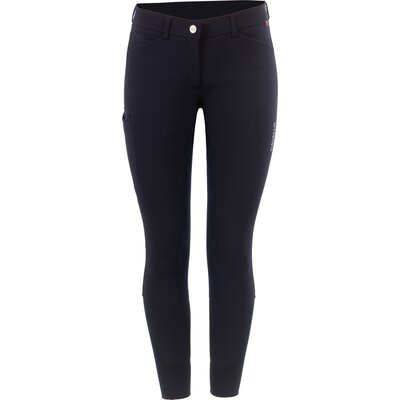 Cavallo Gesäßeinsatz-Reithose CAVALCHRISTY SILVER MOBILE darkblue | 34
