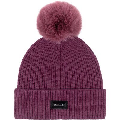 Cavallo Strickmütze CAVALMEA dusty violet | Einheitsgröße