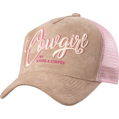 STARS & STRIPES Trucker Cap Cowgirl rosa | onesize