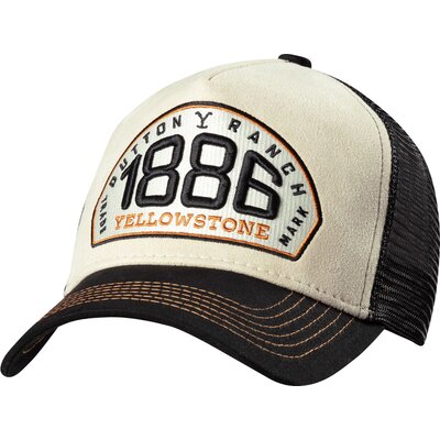 STARS & STRIPES Trucker Cap YELLOWSTONE-09 black | Einheitsgröße