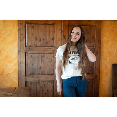 MUSTANG T-Shirt Style Rosewood – Ansicht 3