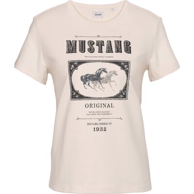 MUSTANG T-Shirt Style Rosewood – Ansicht 1