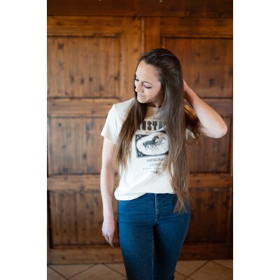 MUSTANG T-Shirt Style Rosewood – Ansicht 2