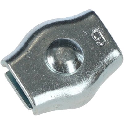 KERBL Einzelverbinder für Litzen/Seile silber | 6 mm