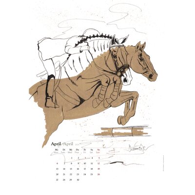 Kunstkalender Pferde, Künster – Ansicht 4