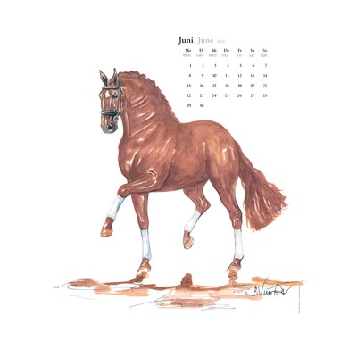 Kunstkalender Pferde, Künster – Ansicht 5