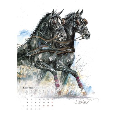 Kunstkalender Pferde, Künster – Ansicht 7