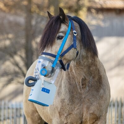 KERBL Hippomed Akku Ultraschall Inhalatorset für Pferde AirOne Flex – Ansicht 3