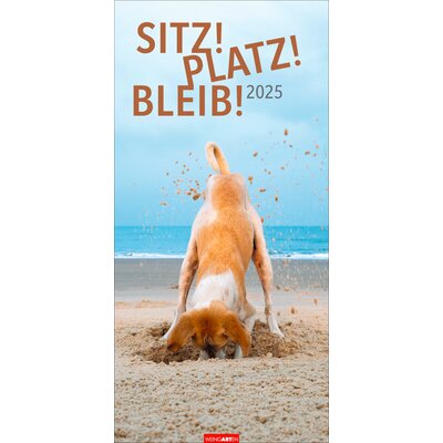 Kalender 2025 SITZ! PLATZ! BLEIB! 2025