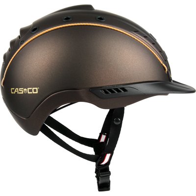 CASCO Reithelm Mistrall-2 dunkelbraun | L (58-60)