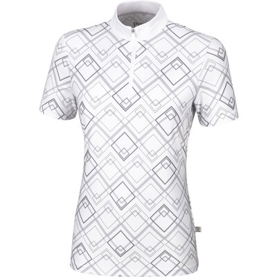PIKEUR Turniershirt Kamilla Competition white/grey | 46