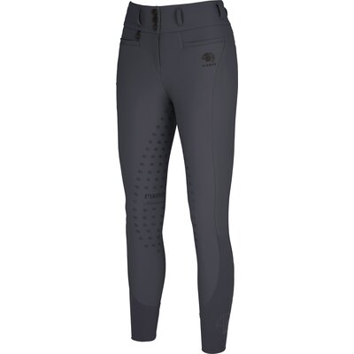 PIKEUR Linn SD Athleisure Softshell Highwaist Reithose dark shadow | 84