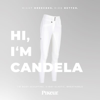 PIKEUR Highwaist Gesäßeinsatz-Reithose New Candela FFL