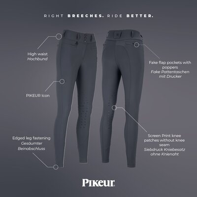 PIKEUR Linn SD Highwaist Reithose