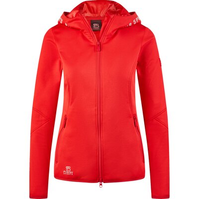 PIKEUR Sports Collection Sommer-Fleecejacke mit Kapuze