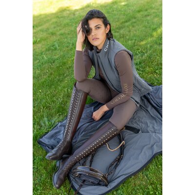 Cheval de Luxe Grip-Vollbesatz-Reitleggings mit Hochbund Orleán – Ansicht 6
