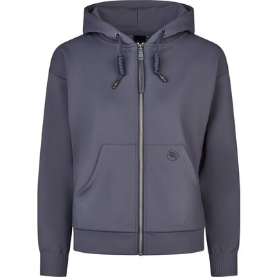 PIKEUR Athleisure Oversized Hoody Jacket graphite blue | 38