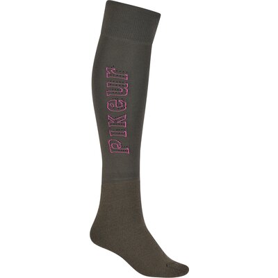 PIKEUR Sports Kniestrümpfe deep khaki | 35-38