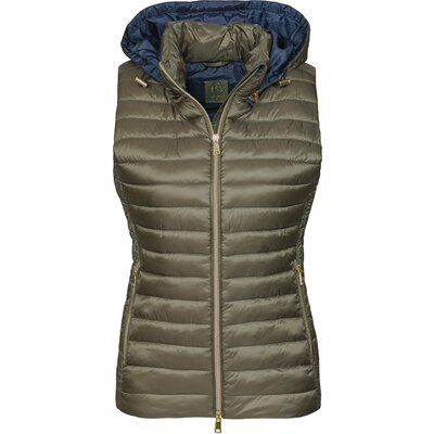 Cheval de Luxe Steppweste olive | M