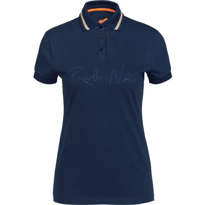 RIDE now Poloshirt mit Glitzer 