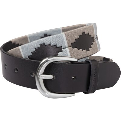 black forest Gürtel Canterbury black/grey | 100