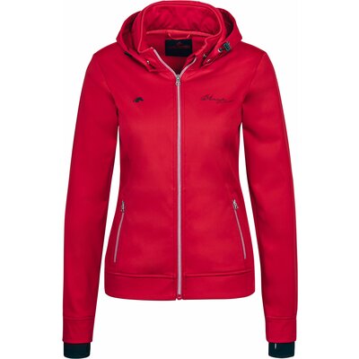 black forest Softshelljacke mit Print wine red | S