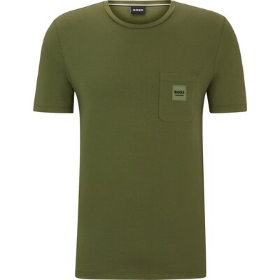 BOSS EQUESTRIAN Herren T-Shirt Stan olivine | XXL