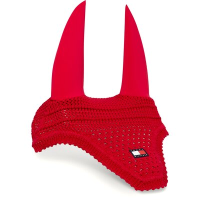 TOMMY HILFIGER EQUESTRIAN Fliegenhaube Lexington primery red | Einheitsgröße