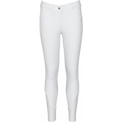 black forest kids Grip-Vollbesatz-Reithose white | 122