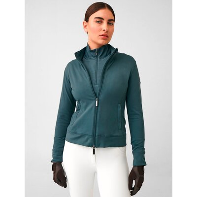 PS of SWEDEN Sweatjacke Oakley grau/blau | XS