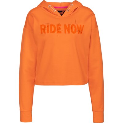 RIDE now Funktions-Hoodie orange flame | M