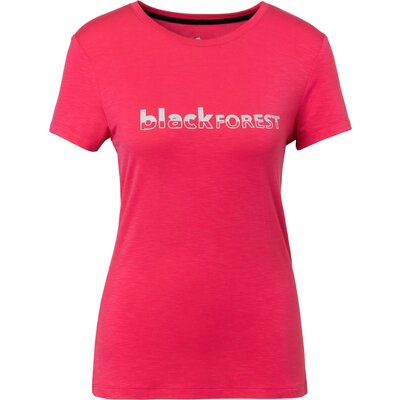 black forest T-Shirt mit Glitzerprint 