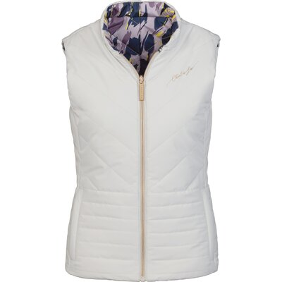 Cheval de Luxe Wende-Steppweste grey allover | S
