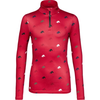 black forest KIDS Funktionsshirt wine red | 128