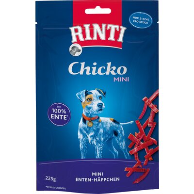 RINTI Snack Extra Chicko Mini XS 80 g | Ente