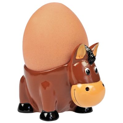 Eierbecher Pferde 