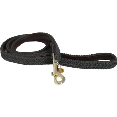 KENTUCKY DOGWEAR Hundeleine Plaited Nylon grey | 1,2 m