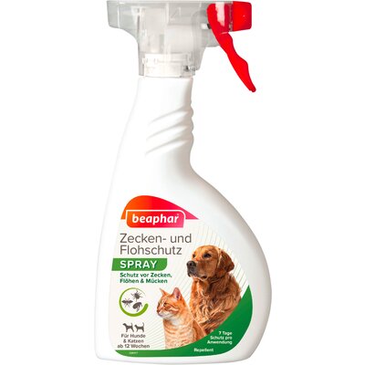 beaphar Zecken- und Flohschutz Spray 400 ml